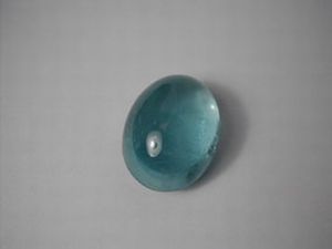 aquamarine cabochon 20.44ct.