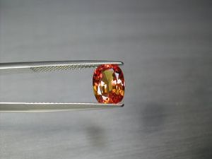 spessartite 2.32 ct. cushion