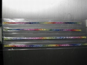 saphir regenbogenreihe rainbow sapphire 